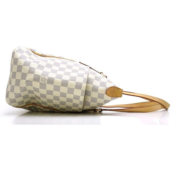 Louis Vuitton Damier Azur Totally MM Tote Bag White - Picture 2 of 8